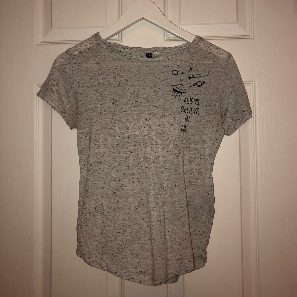 Black and Grey Short Sleeve